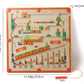 Wooden Digital Pen Magnetic Maze Game - Concentration Training Early Education Educational Toy Montessori